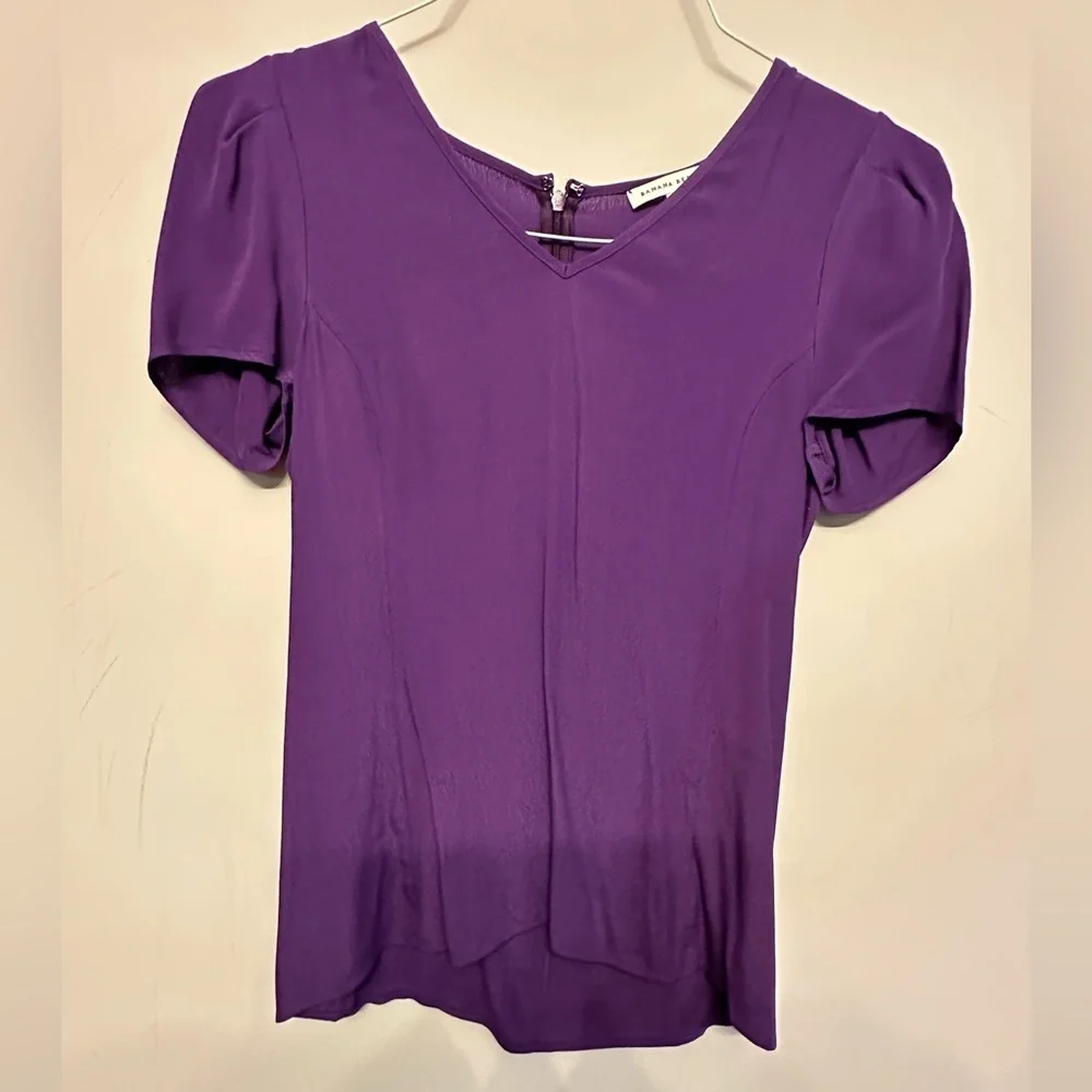 Banana Republic Purple Blouse 00P